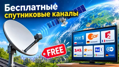 Free satellite TV channels